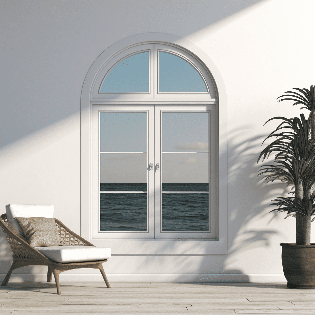 UPVC Windows | Oyster | Arch Window