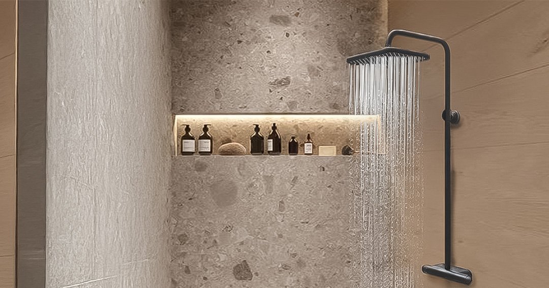 Wall-mounted showerhead