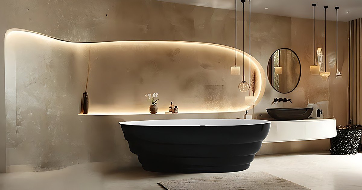 luxury freestanding bathtub
