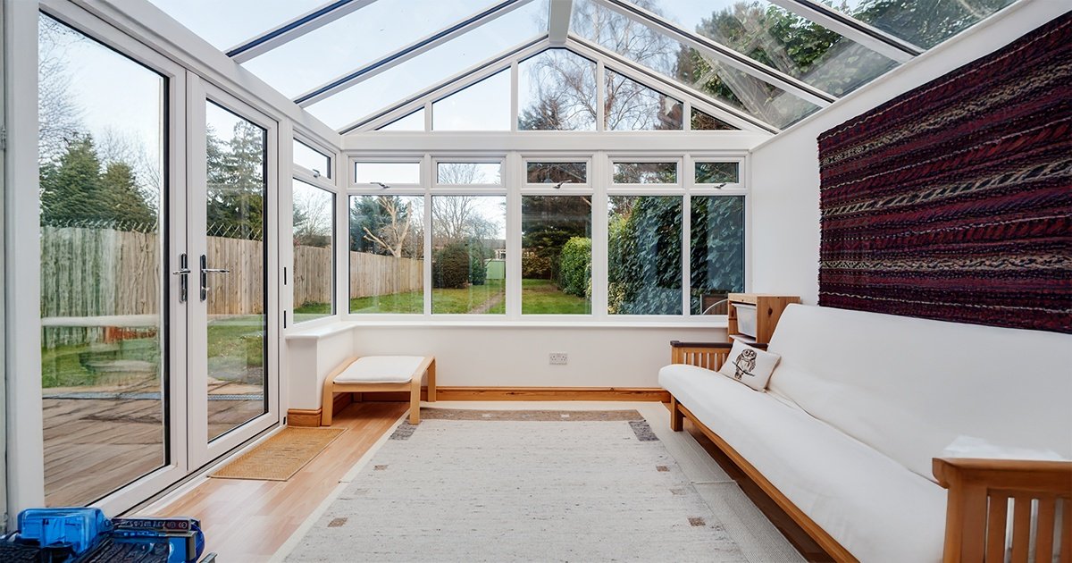 white uPVC windows and doors