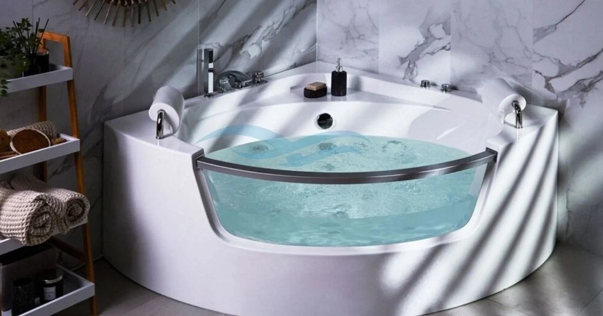 Spa-like luxury bathtub