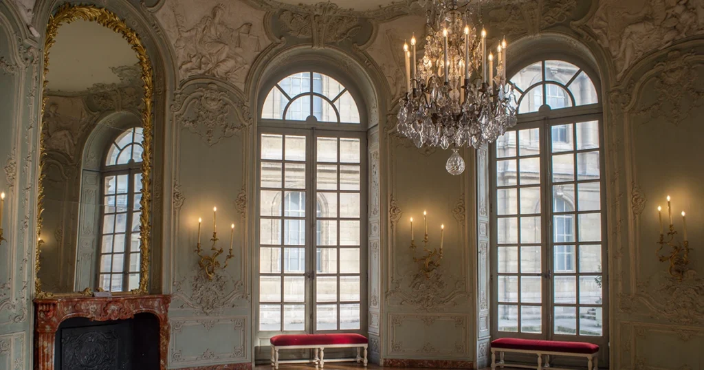 uPVC arch window interiors.