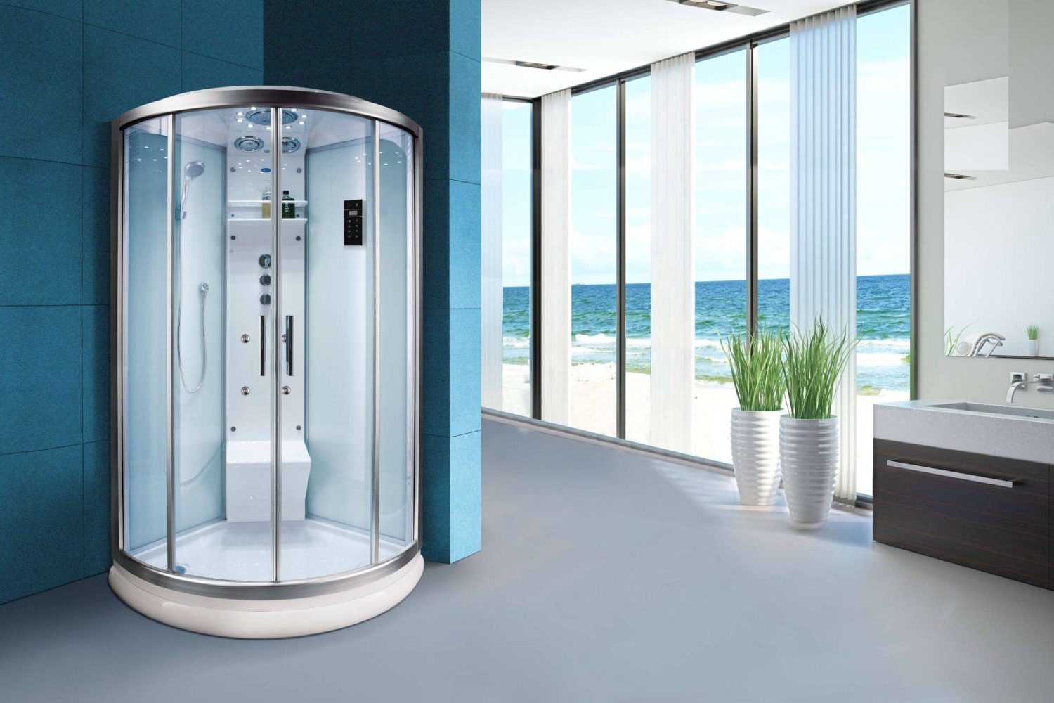 Steam Shower Cabins | Oyster | Cascade