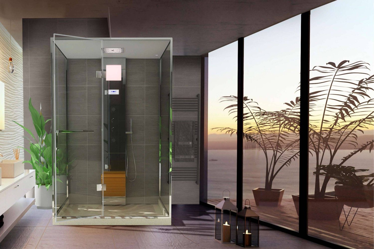 Steam Shower Cabins | Oyster | Dassh