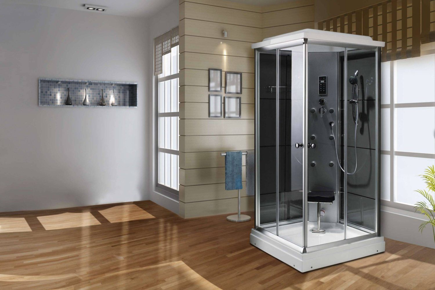 Steam Shower Cabins | Oyster | Omega