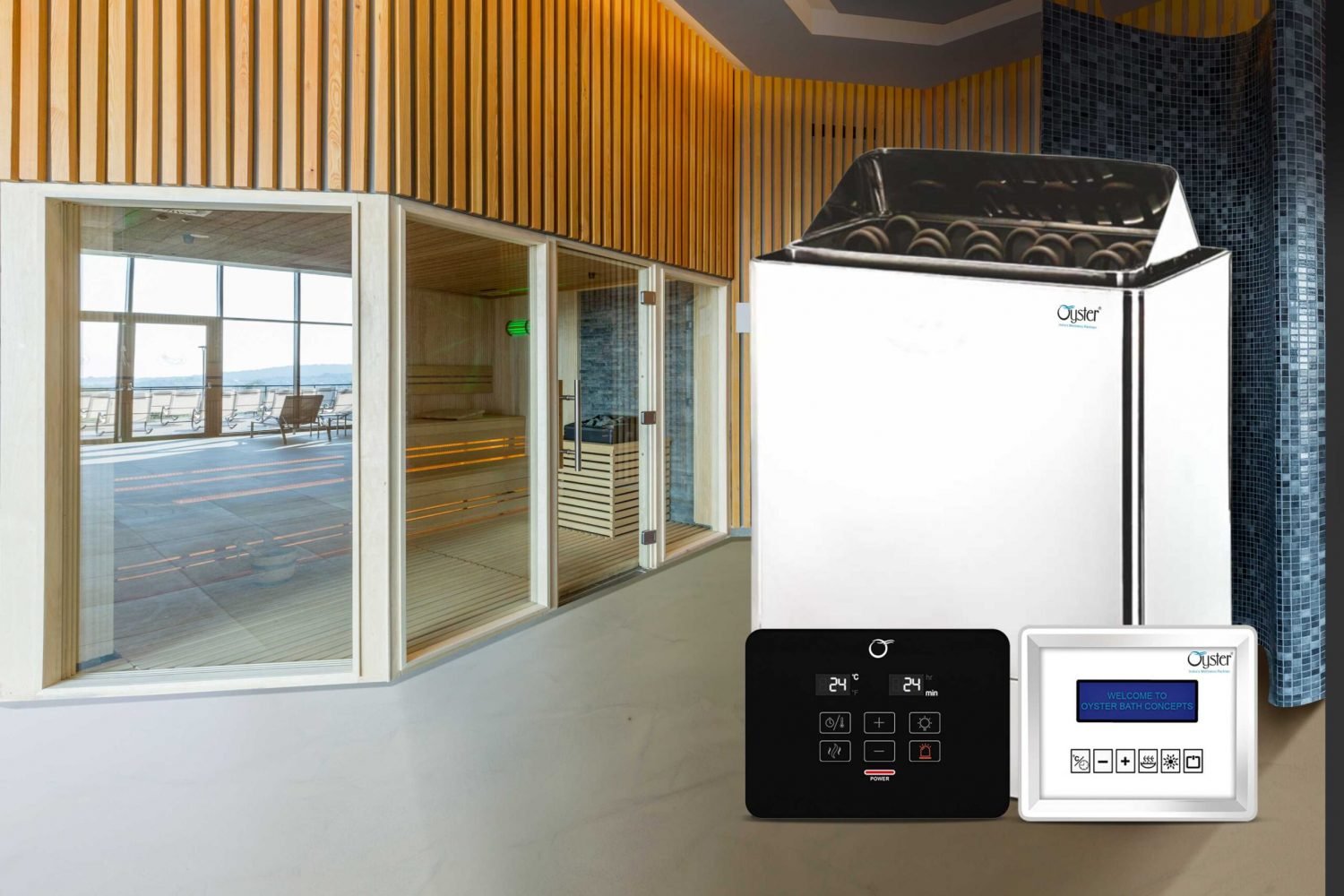 Sauna Heater & Steam Generator Oysterlifestyle